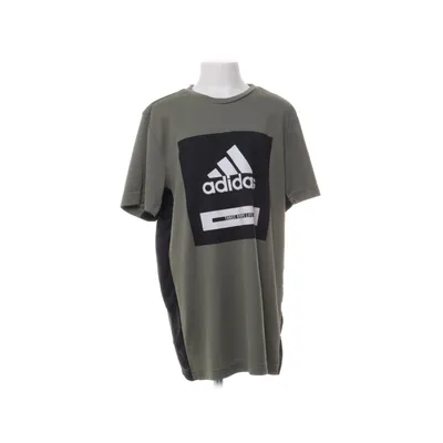 Trainingstop (Groen) van Adidas Polyester