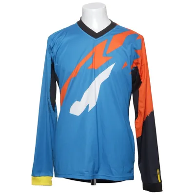Wielershirt (Blauw, Zwart, Meerkleurig) van Mavic Polyester