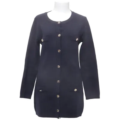 Cardigan (Black) from Veronica Virta Merino wool
