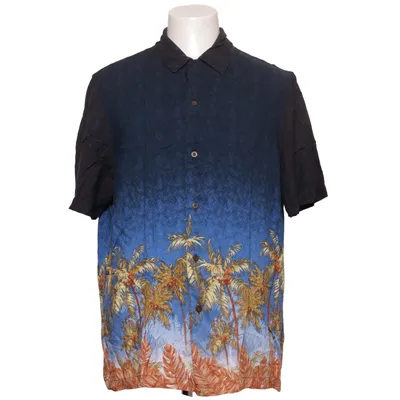 Short sleeve shirt (Blue, Brown, Multicolored) from George Viscose