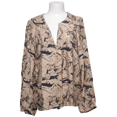 Blouse (Beige, Blue) from I Say Polyamide, Viscose