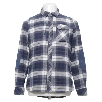 Chemise en flanelle (Bleu, Blanc) de 2117 Élasthane, Coton biologique, Polyester recyclé