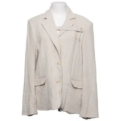Blazer (Beige) van Josefine HJ x NA-KD Linnen, Polyester, Viscose