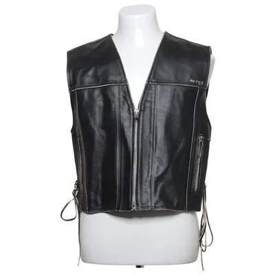 Läderväst (Svart) från Eytys Skinn, Viskos