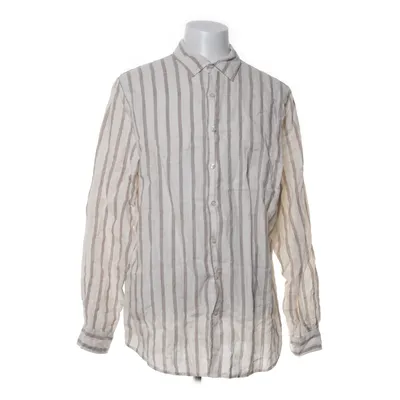 Skjorta (Beige, Vit) från Dressmann Linne