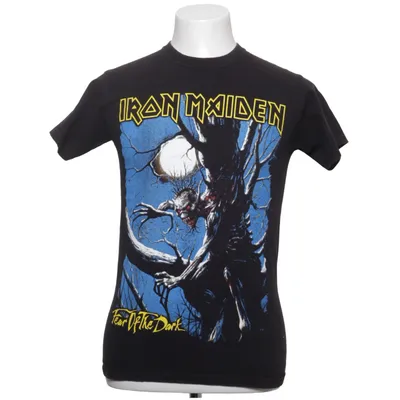 T-shirt (Fear Of The Dark) fra Fruit of the Loom Bomuld
