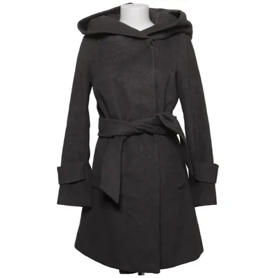 Frakke (Grå) fra La Redoute Polyester, Viscose, Uld