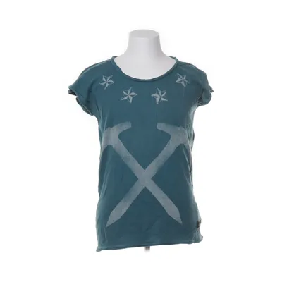 T-shirt (Bob Printed Ice Petrol-11268934) from Adrian Hammond Cotton