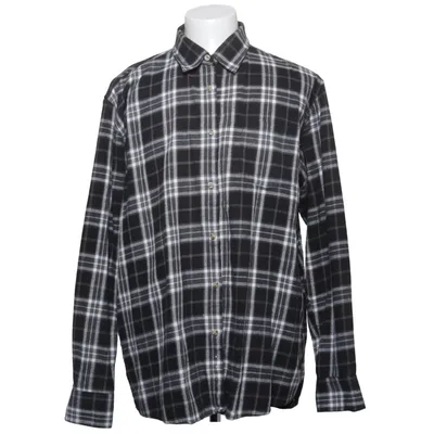 Flannel skjorte (Sort, Hvid) fra Dan Ryan