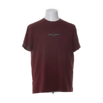 T-shirt (Röd) från Fred Perry Bomull, Elastan