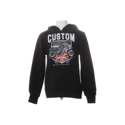 Huvtröja (Svart) från Glostory Bomull, Polyester