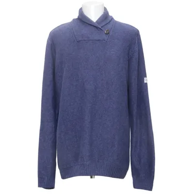 Sweater (Blue) from Colour Wear Acrylic, Cotton