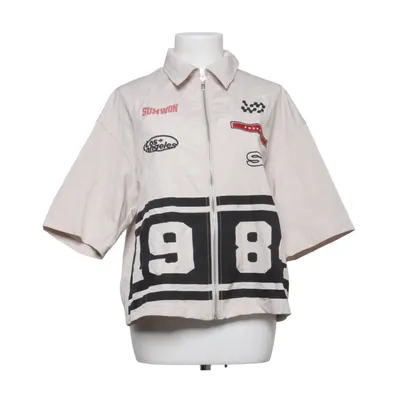 Short sleeve shirt (Beige, Black) from Sumwon Polyester