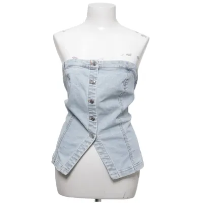 Tube top (Blue) from Divided by H&M Cotton, Elastane, Polyester