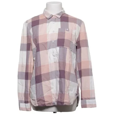 Chemise en flanelle (Blanc, Violet, Beige) de ESPRIT Organic Coton, Élasthane