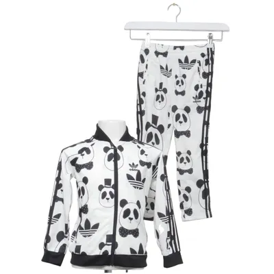 Träningsställ (Vit, Svart) från Adidas Mini Rodini Återvunnen polyester