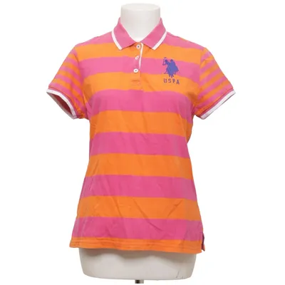 Polotrøje (Pink, Orange, Flerfarvet) fra U.S. Polo Assn. Bomuld