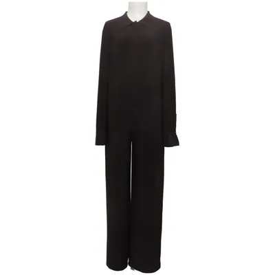 Buksedragt (Sort) fra Norma Kamali Elastan, Polyester