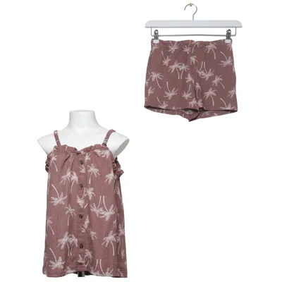 Pyjama (Marron, Blanc, Multicolore) de VRS Fashion Élasthane, Polyester recyclé