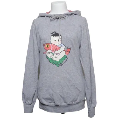 Capuchon sweater (Grijs, Rood, Wit) van Fornarina
