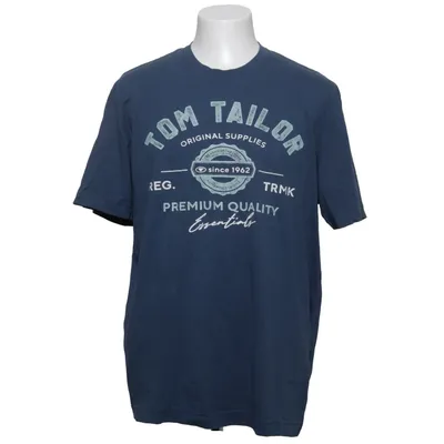 T-shirt (Bleu) de Tom Tailor Coton