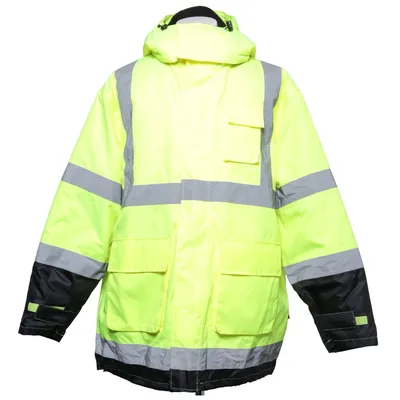 Reflective jacket (Yellow, Black, Gray) from Bluewear Polyester