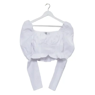 Crop top (Wit) van Donna Romina x NA-KD Katoen, Polyester