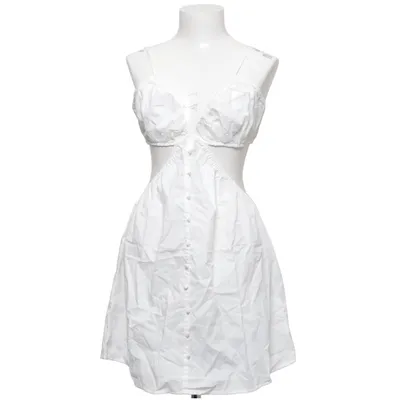 Robe (Blanc) de Boohoo Coton