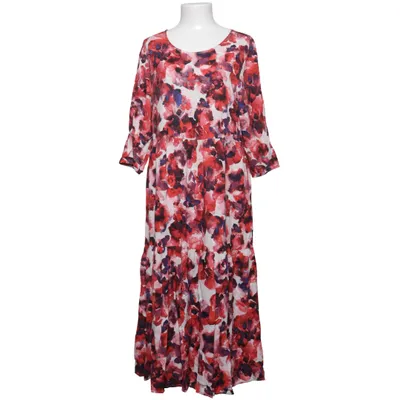 Dress (Red, Multicolored) from Miss Via Viscose