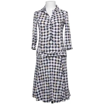 Skjortklänning (Svart, Flerfärgad) från James Lakeland Elastan, Viskos