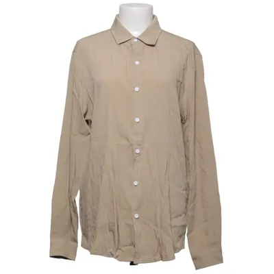 Shirt (Beige) from Decarba Cotton, Linen