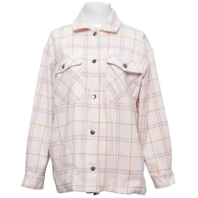 Overshirt (Beige, Roze, Geel) van HFX Polyester, Wol