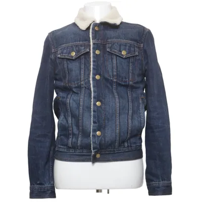 Gevoerde spijkerjas (Blauw) van Topman Katoen, Polyester