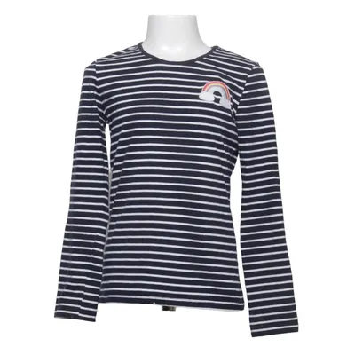 T-shirt à manches longues (Bleu, Blanc) de Happy Girls Coton, Élasthane
