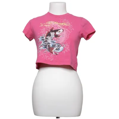 T-shirt (Koi Wave Baby) van Ed Hardy Katoen, Elastaan