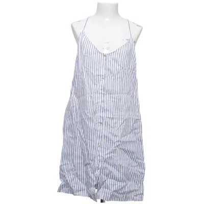 Robe (Bleu, Blanc) de Palmers Cuir, Lin