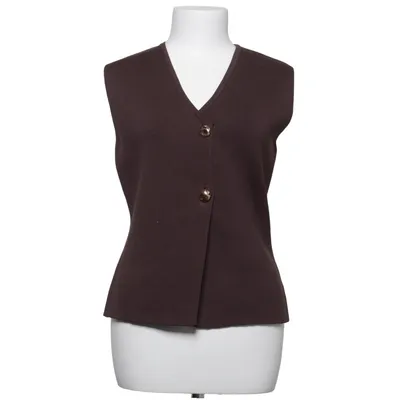 Gilet (Bruin) van Zara Polyamide, Polyester, Viscose