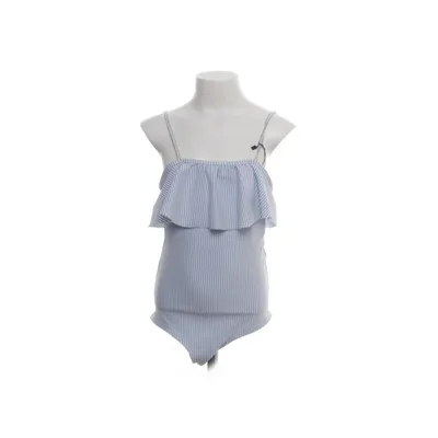 Badpak (Blauw, Wit) van H&M Elastaan, Polyamide, Polyester