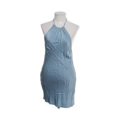 Halterneck-kjole (Blå) fra Pull & Bear Viscose