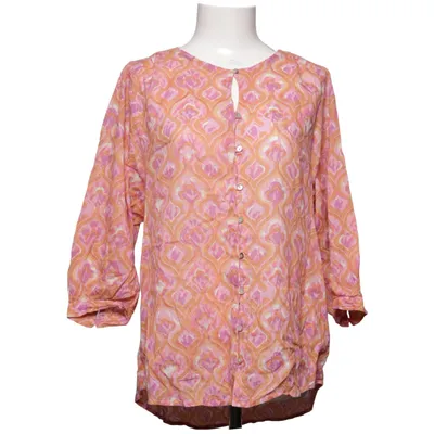 Blus (Rosa, Orange, Flerfärgad) från Fabindia Bomull