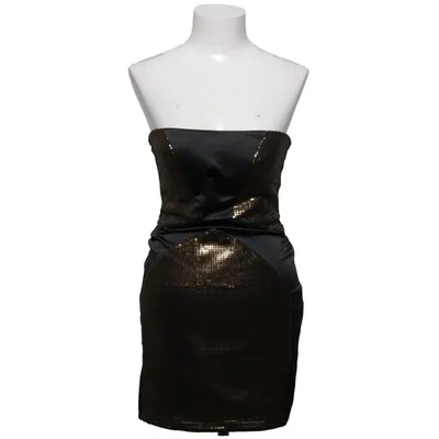 Cocktailjurk (Zwart, Goud) van Rare Katoen, Elastaan, Polyester