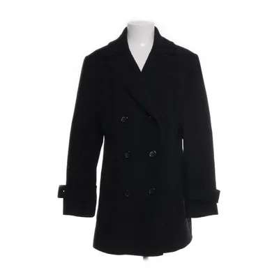 Pea coat (Black) from Cecilia Classics Polyester, Wool