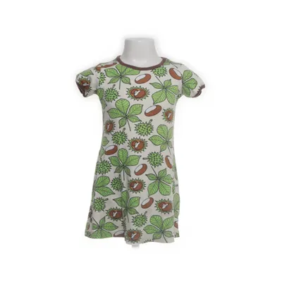 Klänning (Vit, Flerfärgad) från Duns Sweden Ekologisk bomull