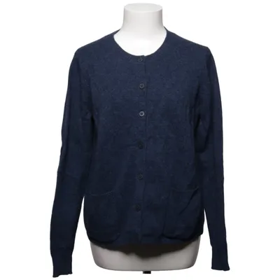 Cardigan (Blue) from Mansted Organic cotton, Yak wool