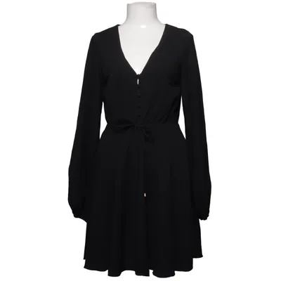 Robe (Noir) de Anika Teller x NA-KD Élasthane, Polyester, Viscose