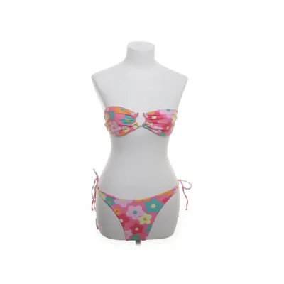 Bikini (Rosa, Flerfärgad) från Shein Polyester, Elastan