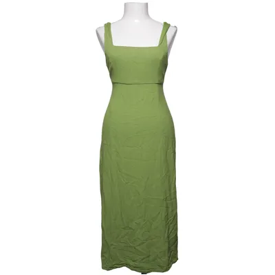 Halterneckklänning (Grön) från ASOS Design Linne, Polyester, Viskos