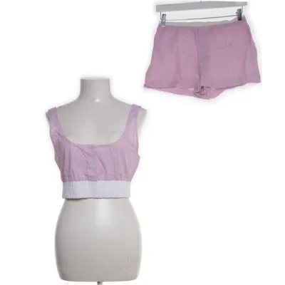 Pyjama (Roze, Wit) van Zara Katoen