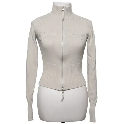 Cardigan (Beige) from BDG by Urban Outfitters Acrylic, Cotton