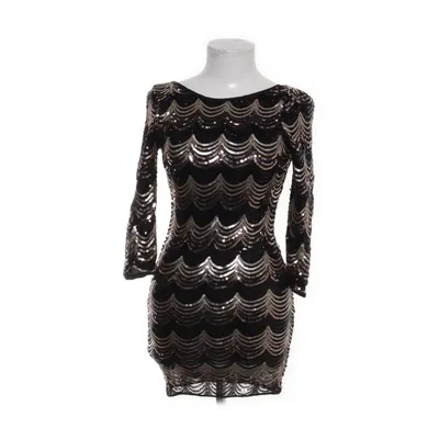 Robe de cocktail (Noir, Or, Argent) de Agaci Élasthane, Polyester